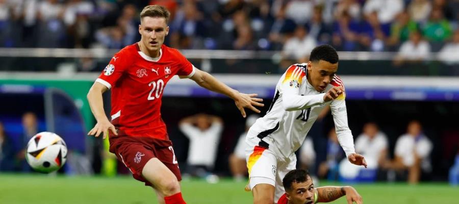 Alemania empata de último minuto con Suiza