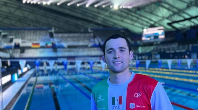 Nadador mexicano Jorge Iga, logra su boleto a París 2024