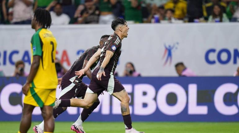 México vence a Jamaica 1-0 en su debut en la Copa América 2024