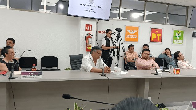 PRD se despide de Junta Local del INE Tabasco