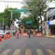 Realizan nueva adecuación vial en Paseo Tabasco por obras del sistema pluvial en el malecón