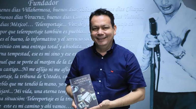 Mis memorias de Villahermosa antigua: lanzan libro del tabasqueño Manuel Antonio Vidal Cruz