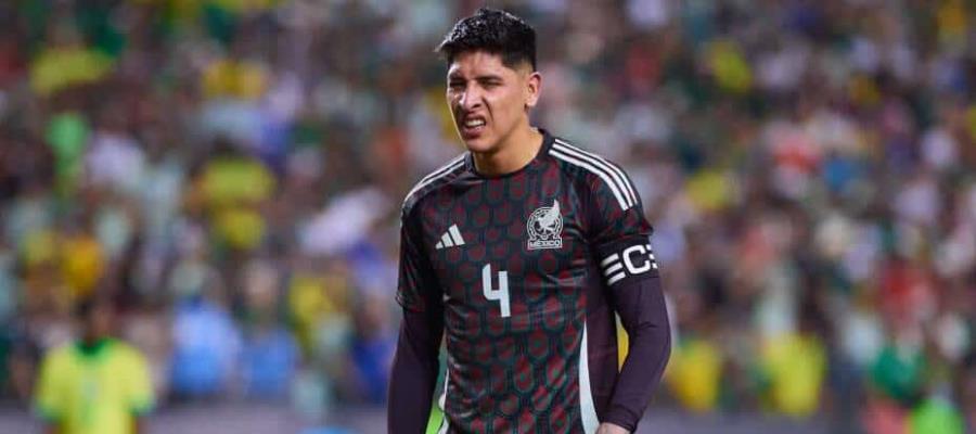 Se confirma lesión de Edson Álvarez, no jugará más pero se queda con el plantel