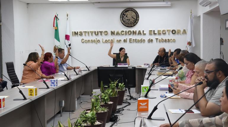 Instala INE Tabasco grupo coordinador de Consulta Infantil y Juvenil 2024