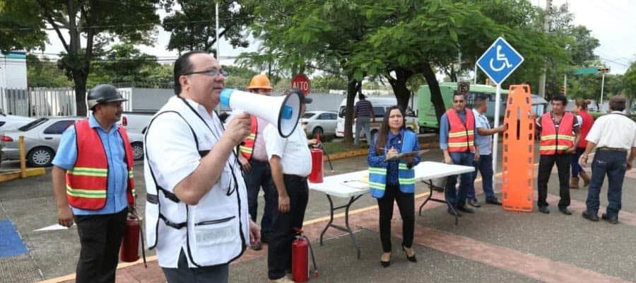 Ante pronóstico de lluvias, realizarán simulacro de inundación en Tabasco