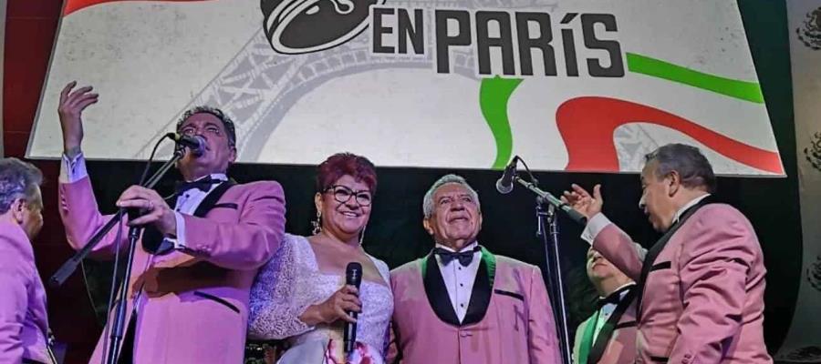 Tabasco presente en París con Ana Cervantes en ceremonia del 15 de septiembre