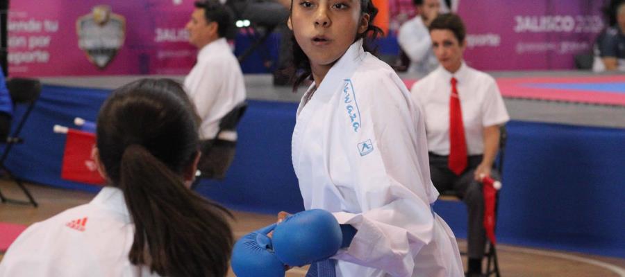 Tabasqueñas logran 3 medallas de bronce en Karate dentro de los Nacionales Conade