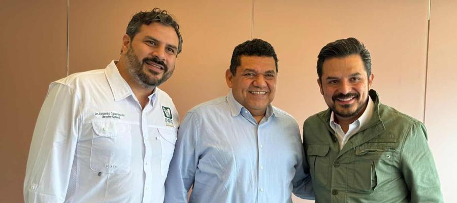 Se reúne Javier May con Zoé Robledo en Tabasco