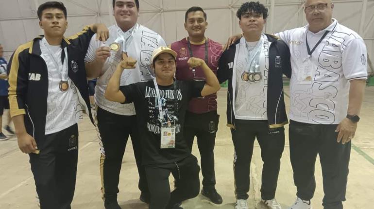 Tabasco cierra con 35 medallas en los Juegos Nacionales CONADE