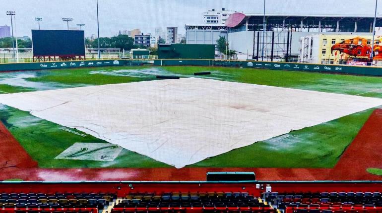 Tercero de la serie entre El Águila de Veracruz y Olmecas de Tabasco es pospuesto por lluvia