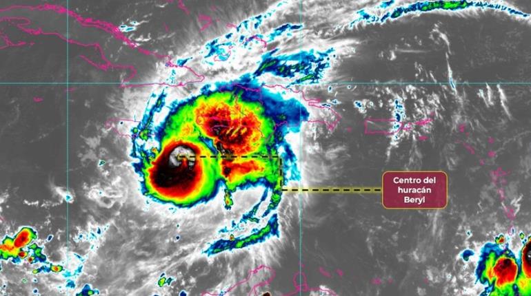 EN VIVO |  Sigue la trayectoria de Beryl