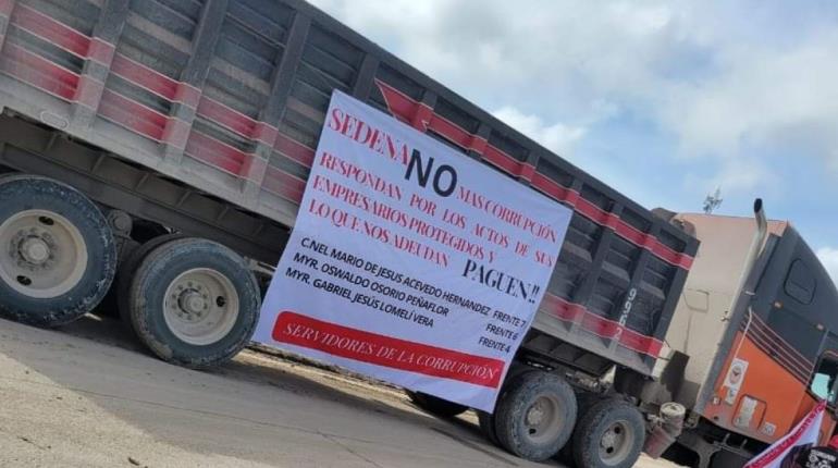 Niega Sedena "adeudo" con transportistas de balasto para el Tren Maya