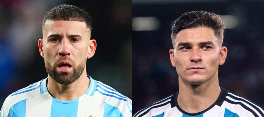 Julián Álvarez del Manchester City y Nico Otamendi, serían refuerzos de Argentina para Olímpicos