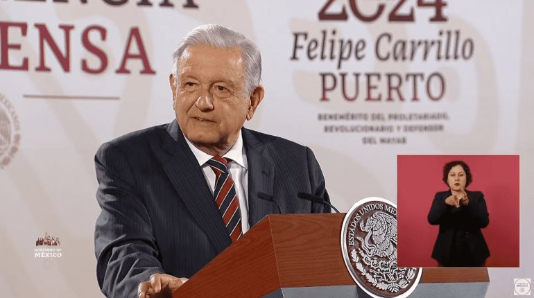 Obrador pedirá licencia a Morena cuando deje presidencia