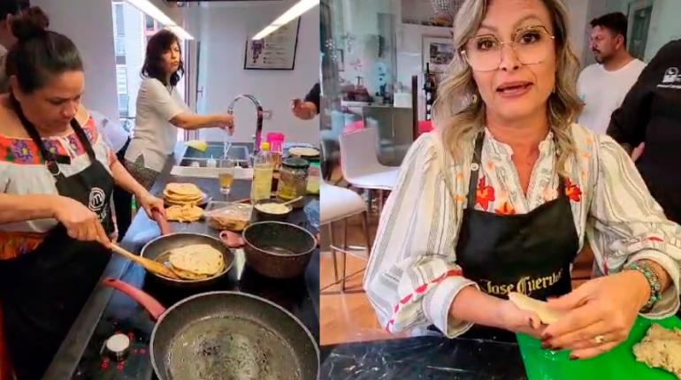 Recetas tabasqueñas en restaurantes de Italia; Nelly Córdova imparte master class