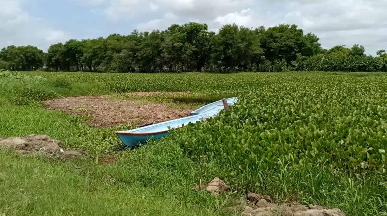 Abandona Conagua trabajos de dragado del río González en El Espino