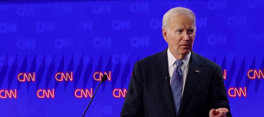 "Metí la pata" en el debate, reconoce Biden; asegura que derrotará a Trump