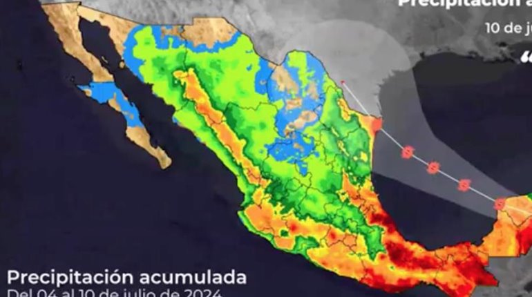 Huracán Beryl se degradará a tormenta tropical este viernes por la noche: SMN