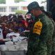 Instala Ejército Mexicano comedores comunitarios en Tulum