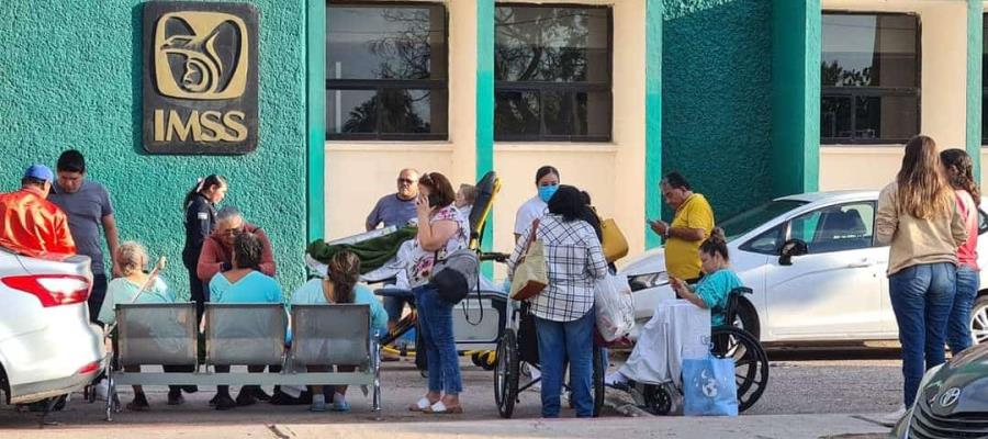 Por cortocircuito, evacuan a pacientes de hospital del IMSS en Sonora