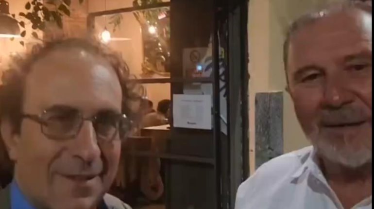 Secretario de Turismo de Tabasco se encuentra en Italia con expositor del Festival del Chocolate