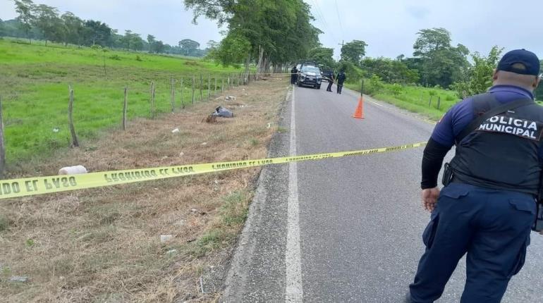 Hallan dos cuerpos embolsados en Cunduacán