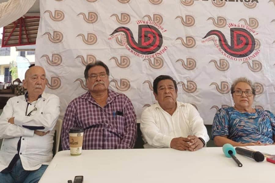 Da tristeza desaparición del PRD, reconoce fundador en Tabasco, Auldárico Hernández