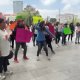 Manifestantes lanzan tomates a la alcaldía Cuauhtémoc, en CDMX