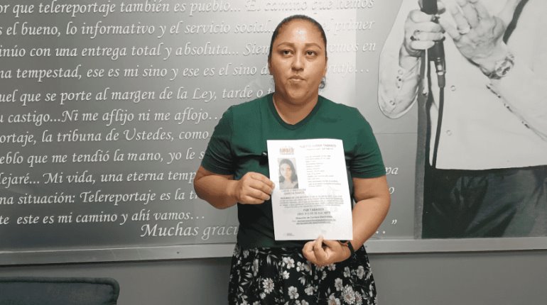 "Espero su llamada", madre busca a su hija desaparecida en Cárdenas