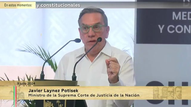 No hay abuso de la corte al poder legislativo: Ministro Laynez durante foro de reforma al Poder Judicial