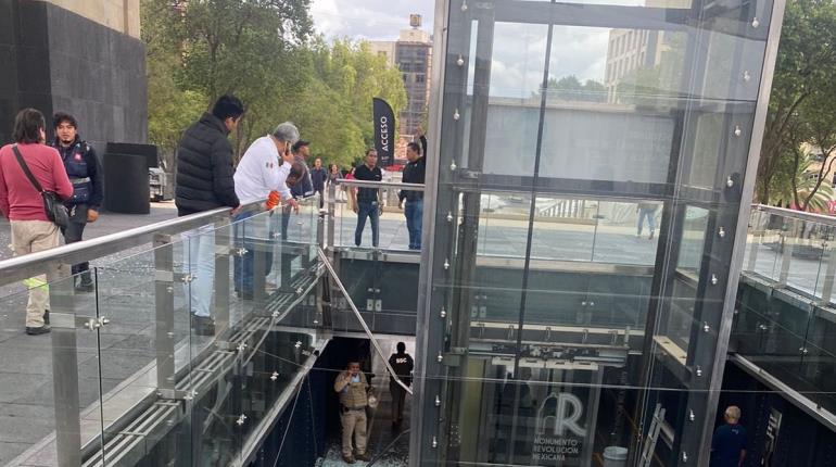 Muere hombre que daba mantenimiento al elevador del Monumento a la Revolución en CDMX