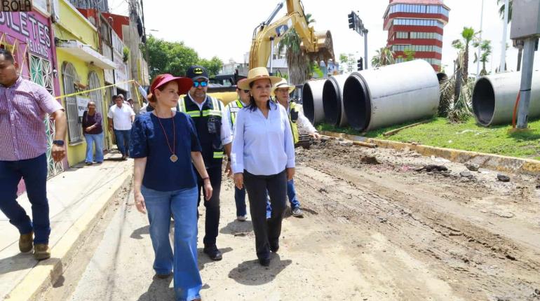 Aura Medina y Yolanda Osuna realizan primera gira de trabajo en el marco de transición de gobierno