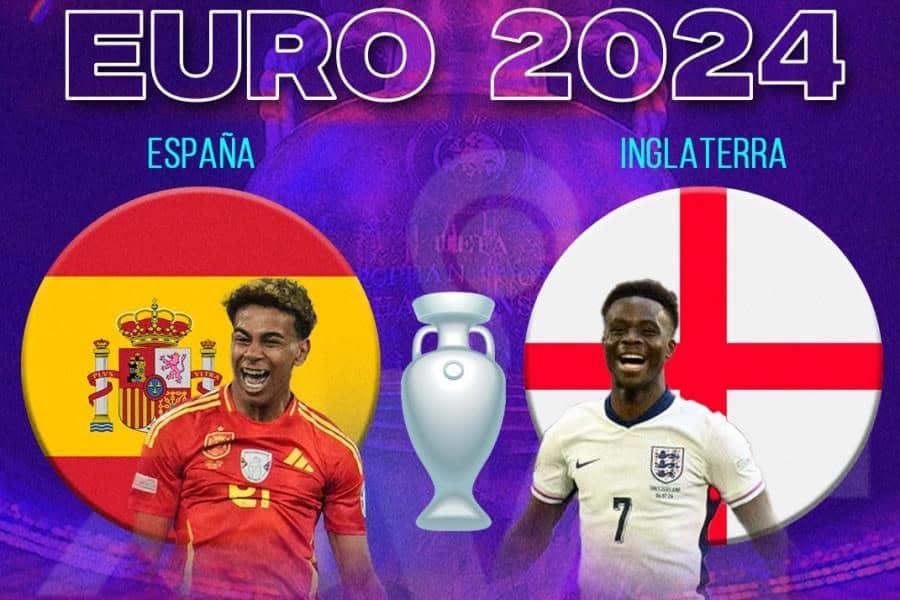 España vs Inglaterra, final de la Eurocopa 2024