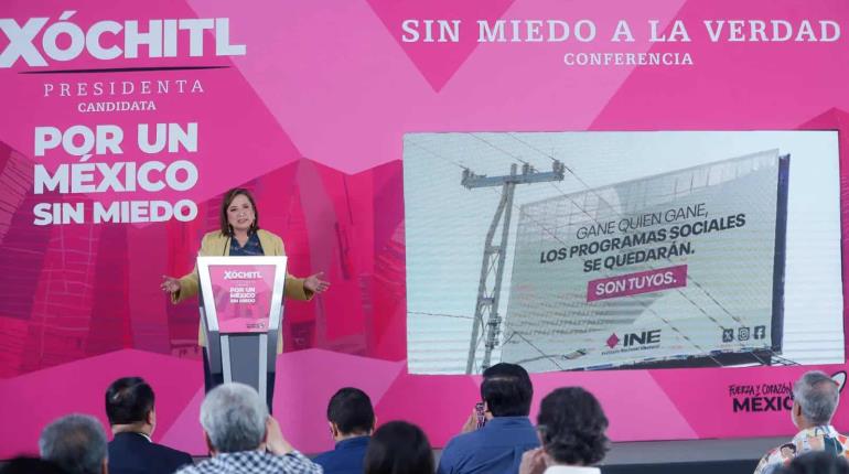 Xóchitl vulneró reglas de propaganda electoral por uso del logo del INE: TEPJF