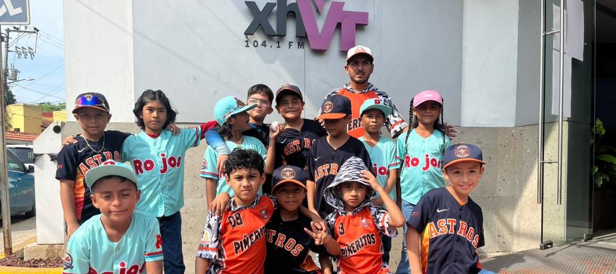 Selección de Beisbol Tabasco de 7-8 años competirá en agosto en torneo nacional, busca reunir fondos