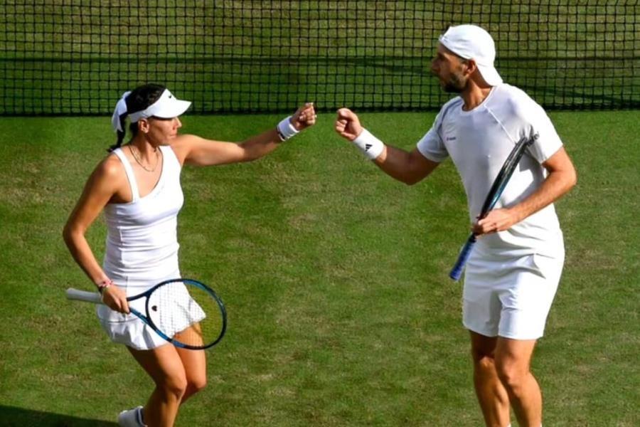 Mexicanos Giuliana Olmos y Santiago González, avanzan a final de dobles mixtos de Wimbledon