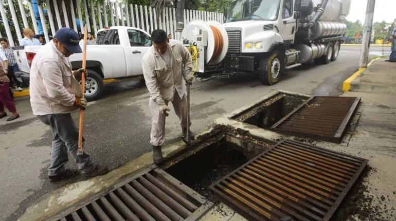 Por temporada de lluvias, servicios de Vactors para desazolve de drenajes pasó de 4 a 20 por día: Ayuntamiento