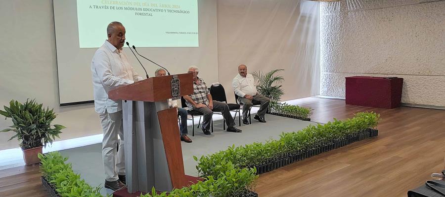 Destacan promoción del Papagayo a la cultura de la reforestación durante el Día del Árbol