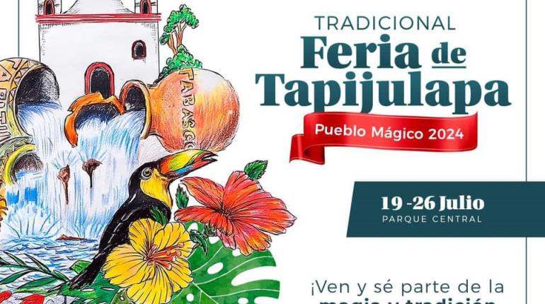 El 19 de julio arranca la Feria Tapijulapa 2024 