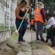 Avanza programa de limpieza de espacios públicos, ahora en la colonia Guayabal 