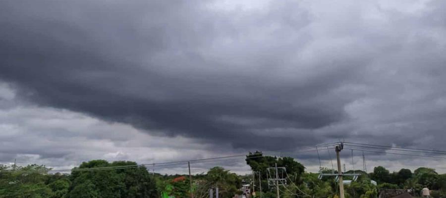 Estima Conagua intervalos de chubascos en Tabasco para este martes