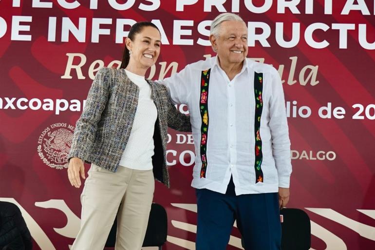 "Claudia no es fifí": AMLO al reiterar que su sucesora dará continuidad a los programas sociales