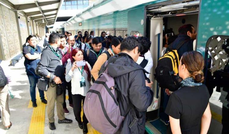 Tren Maya ha movilizado a 246 mil 929 pasajeros en 205 días