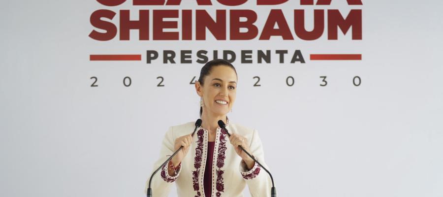 Transición es "informal", porque aún no cuenta con constancia de mayoría: Sheinbaum