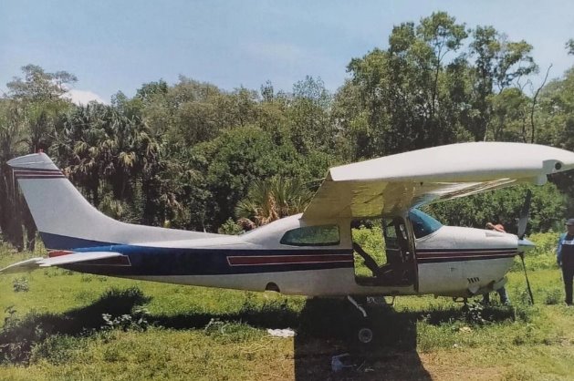 Confisca FGR avioneta usada para el tráfico de drogas asegurada en Chiapas