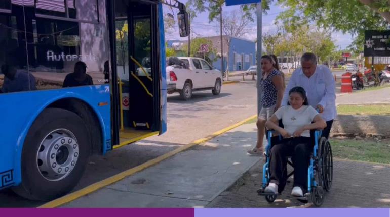 Va y Ven, el sistema de transporte público que transforma la movilidad para pcd en Yucatán