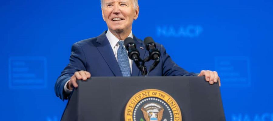 Biden afirma que sólo se bajaría de contienda presidencial por orden médica