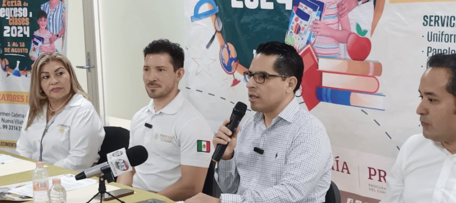 Anuncian Feria de Regreso a Clases 2024 en Tabasco