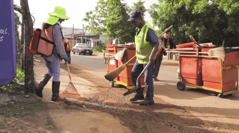 Retiran 55 toneladas de basura de calles de 8 localidades con programa de limpieza en Centro