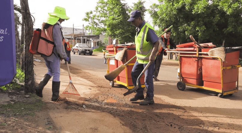 Retiran 55 toneladas de basura de calles de 8 localidades con programa de limpieza en Centro